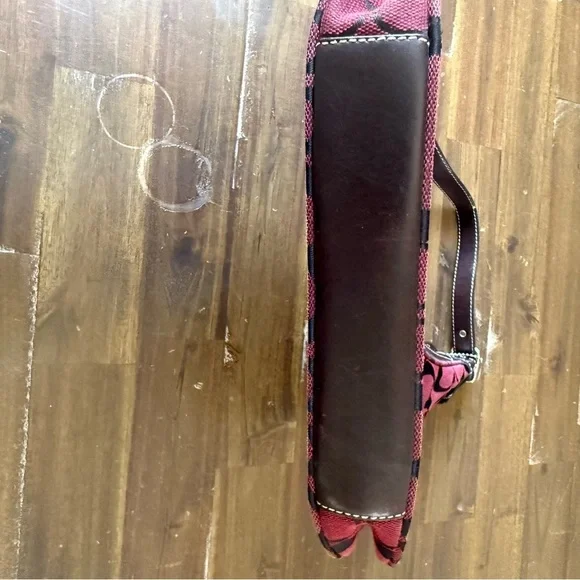 Coach Hobo Shoulder Bag Signature CC Canvas Vintage Y2K - Picture 3 of 15